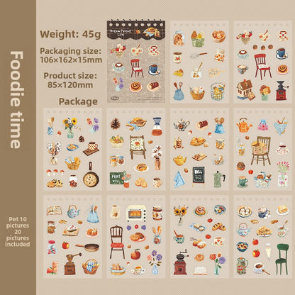 Libro de stickers dream pursuit life-20 hojas