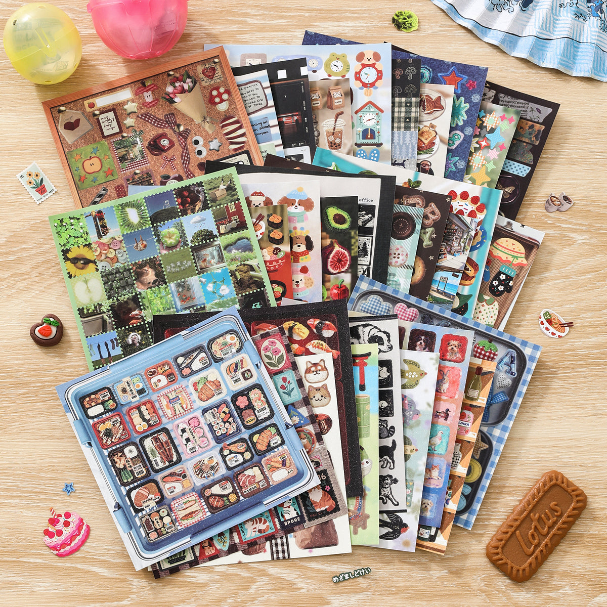 Libro de stickers happy day-30 pzas