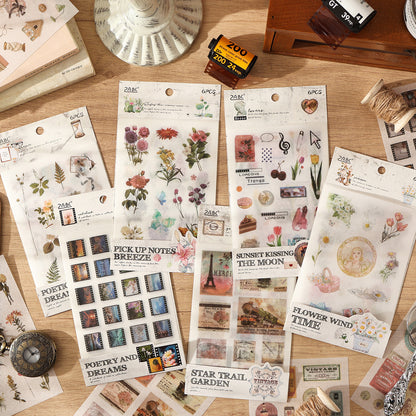 Stickers film cut-6 planchas