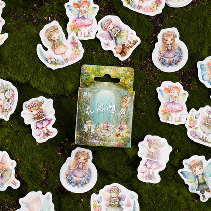 Cajita de stickers hadas mágicas -46 pzas