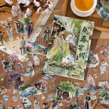 Libro de stickers japonesas-20 hojas
