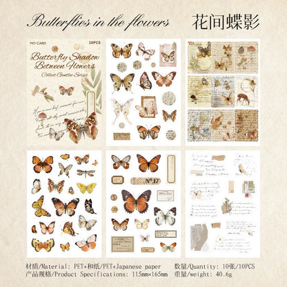Revista stickers gentlee series-10 hojas