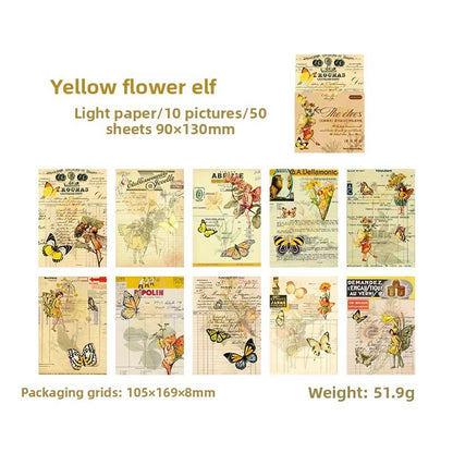 Set decopapel the elves-50 pzas