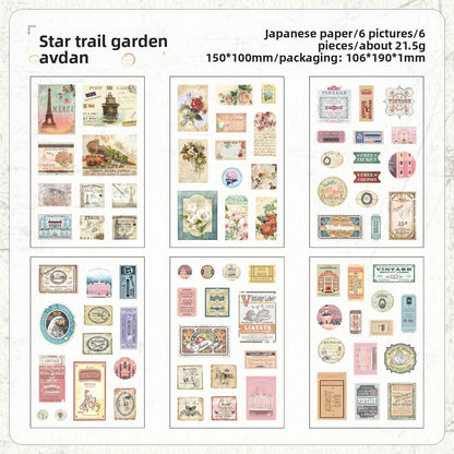 Stickers film cut-6 planchas