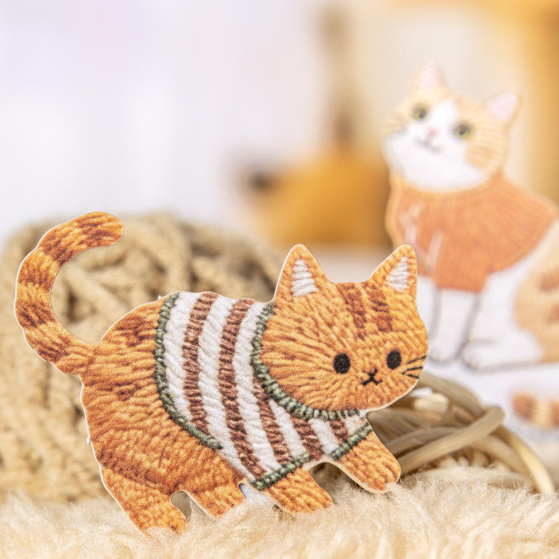 Stickers felt embroidery-20 pzas