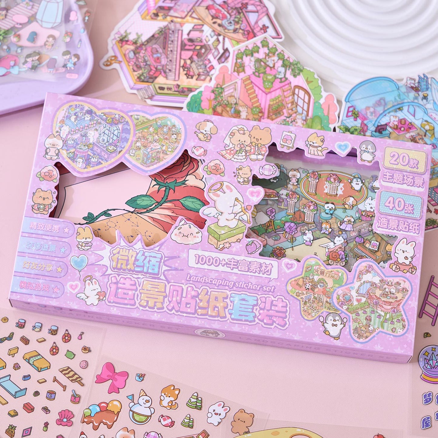 Box de escenario animals-20 escenarios