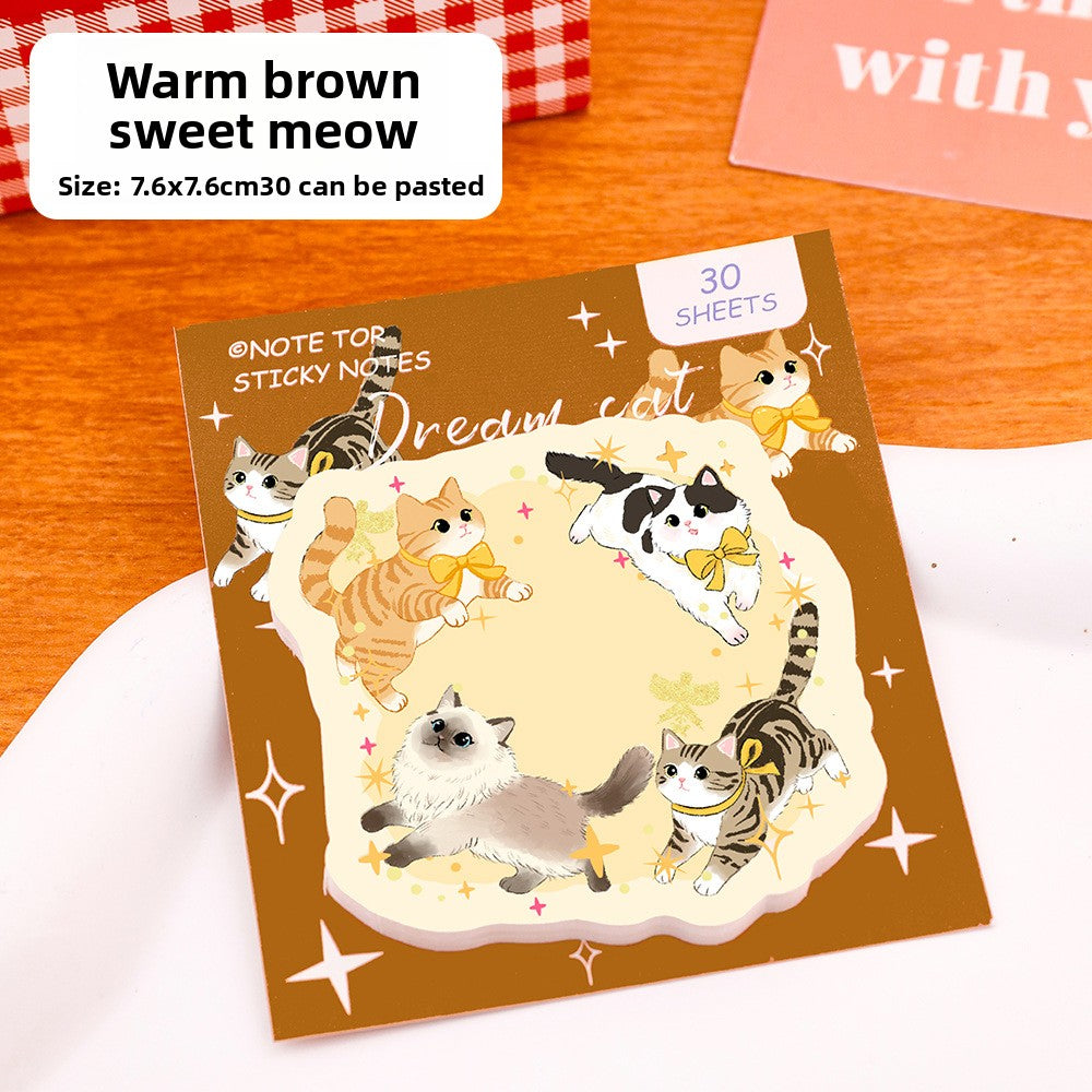 Notepad dream cat puppy-30 pzas