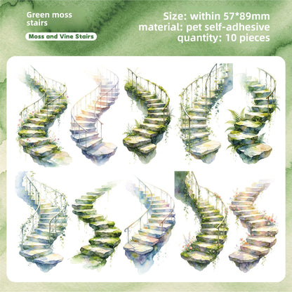 Stickers escaleras-10 pzas