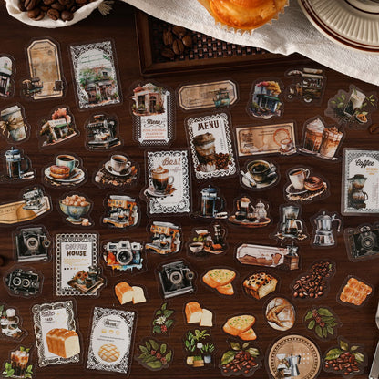 Stickers Extended life coffee-40 pzas