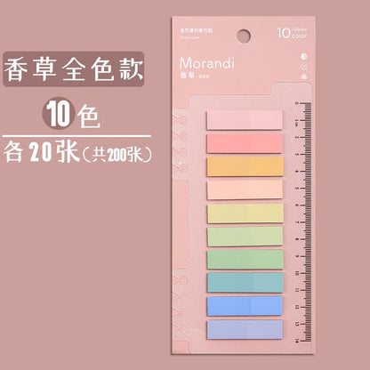 Sticky notes banderitas 7 modelos-200 pzas
