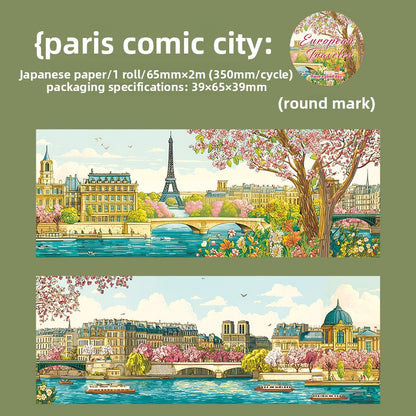 Washitape Europa-2 metros