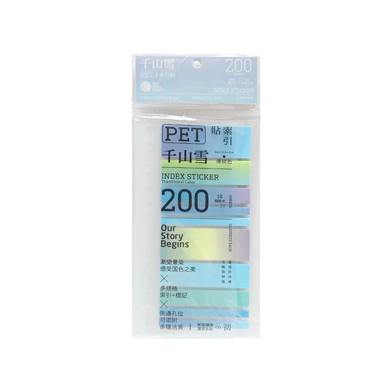Sticky notes index-200 pzas