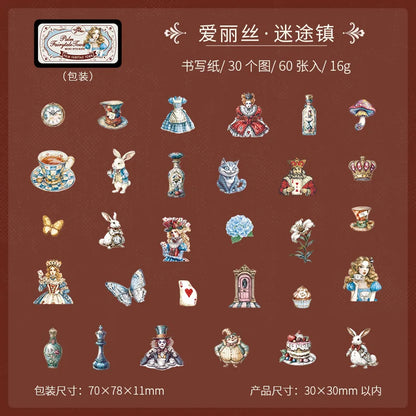 Mini latitas fairytale town-60 pzas