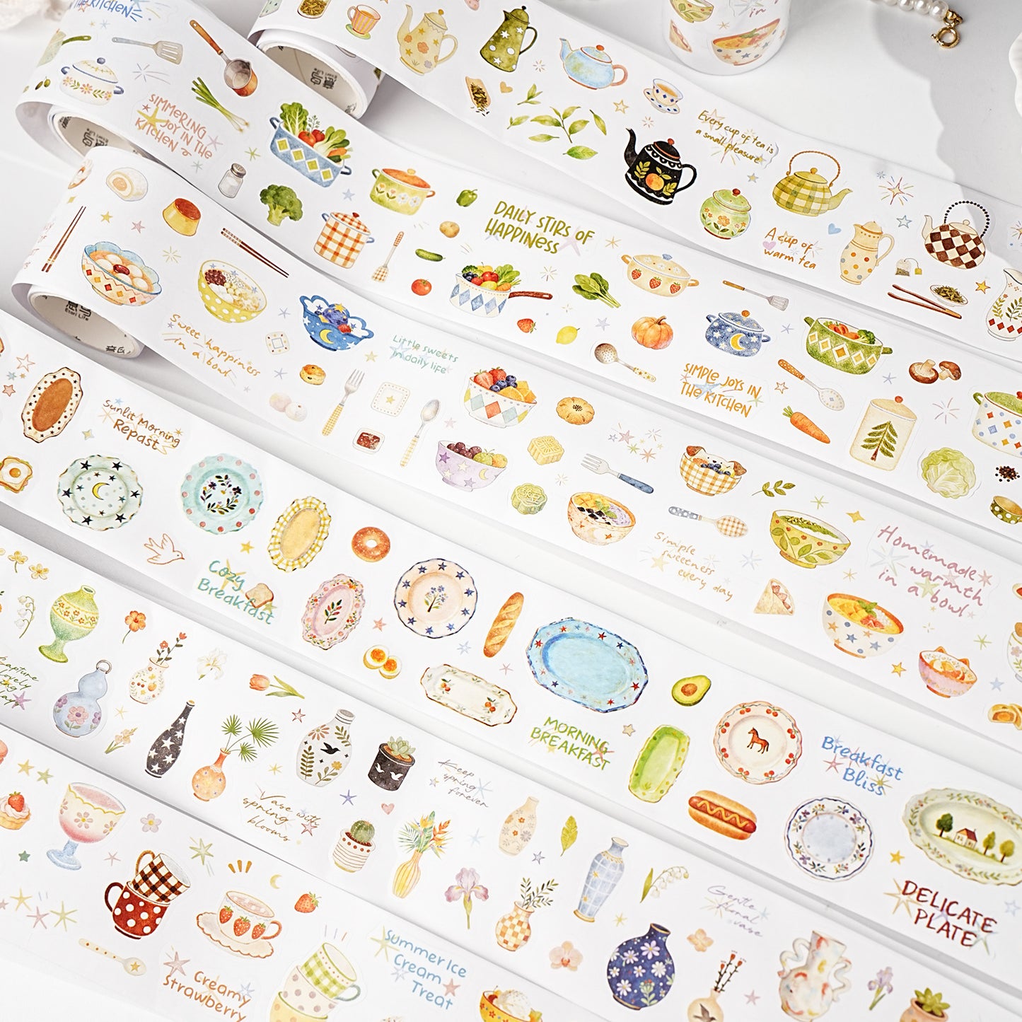 Washitape porcelain wares-2 metros