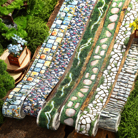 Washitape stone path-2 metros