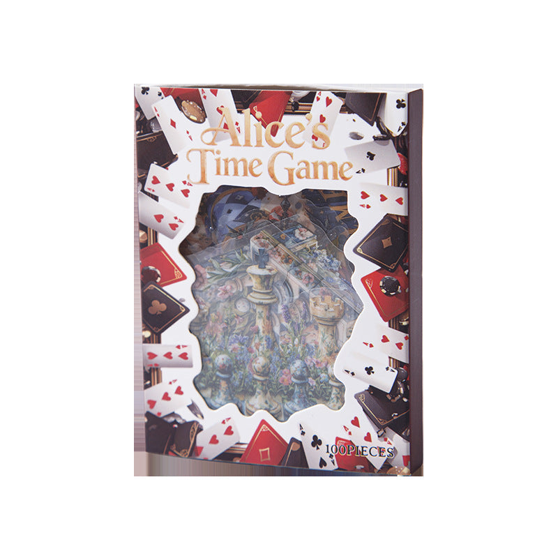 Stickers Alice's time game-100 pzas