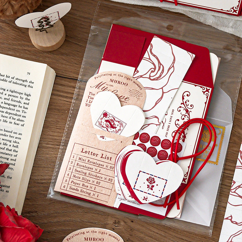 Set romantic para mini cartas-52 pzas