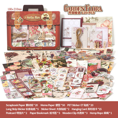 Set de papeleria maleta-115 pzas