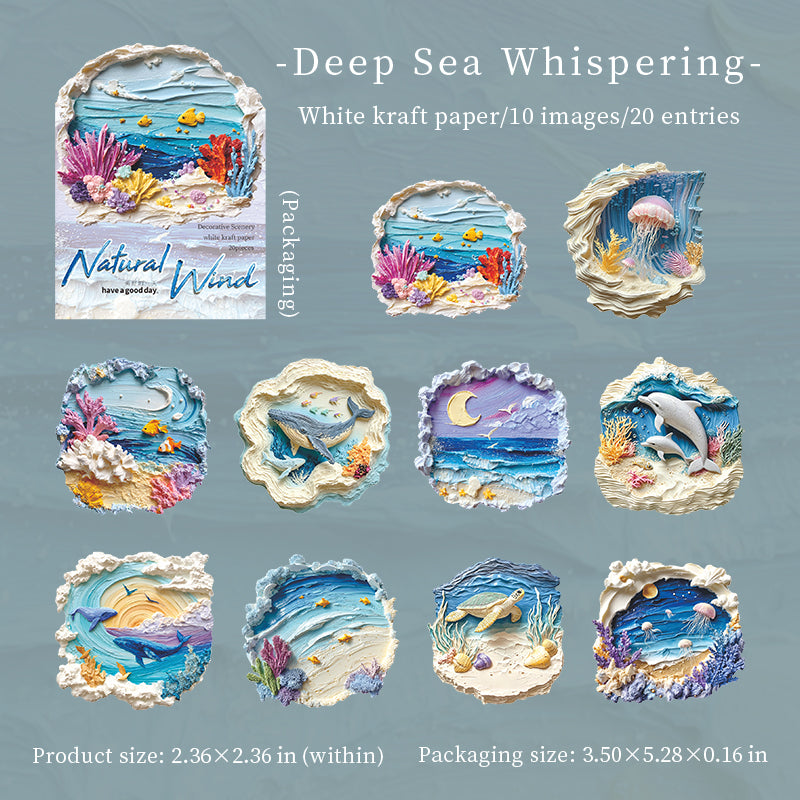 Stickers natural wind-20 pzas