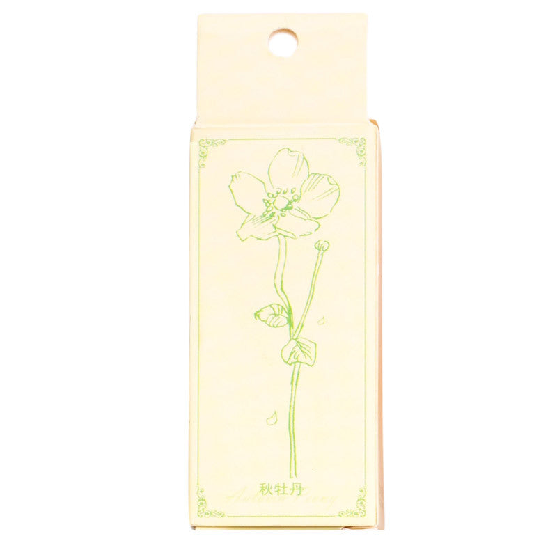 Sellos de madera flores-1 pza