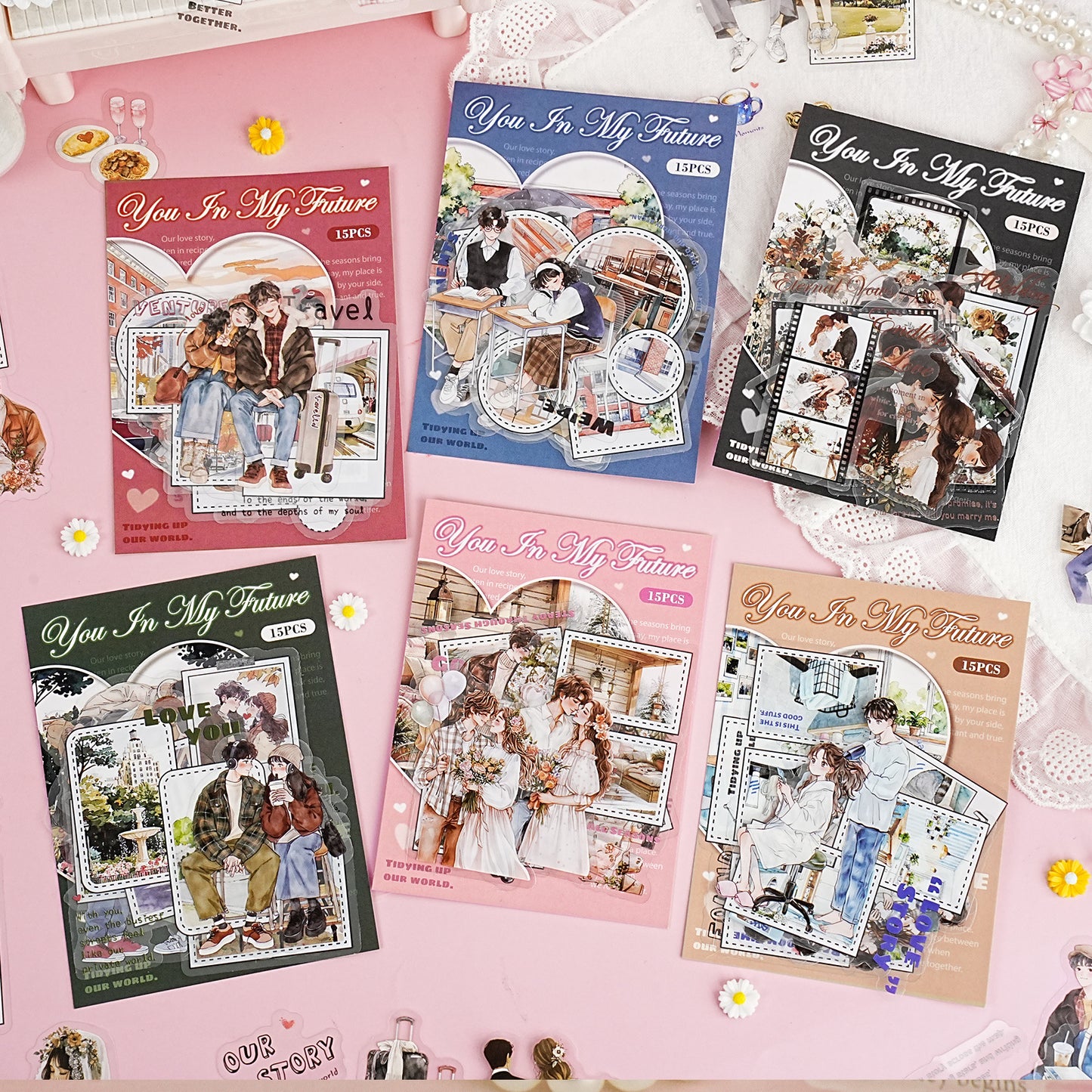 Stickers you in my future-15 pzas