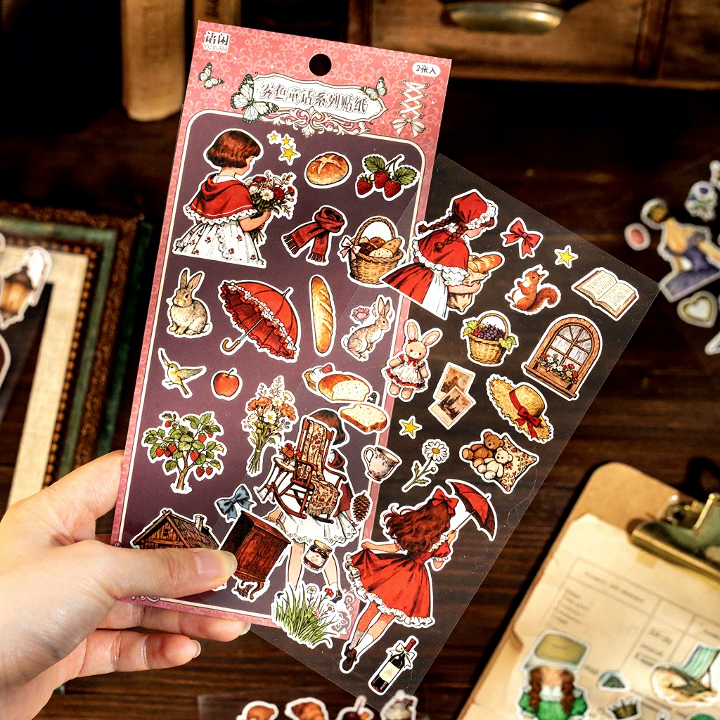 Set de stickers fantasy-2 planchas