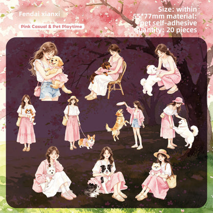 Stickers collect cuties-20 pzas
