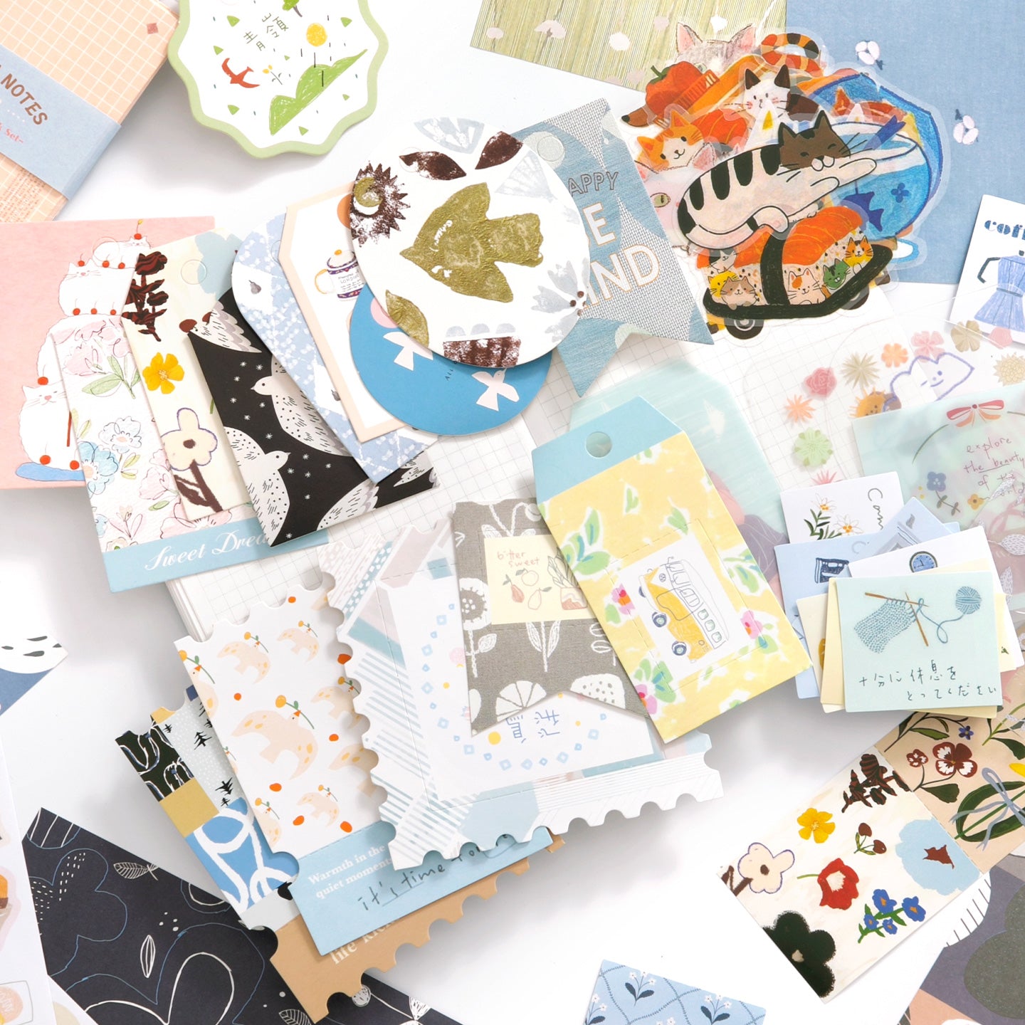 Set de papeleria Daily bloom-157 pzas