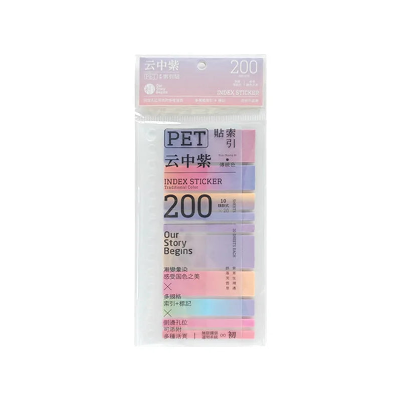 Sticky notes index-200 pzas