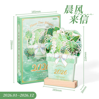Calendario flowers 2026