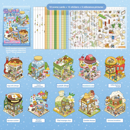 Libro de stickers 10 escenarios landascape