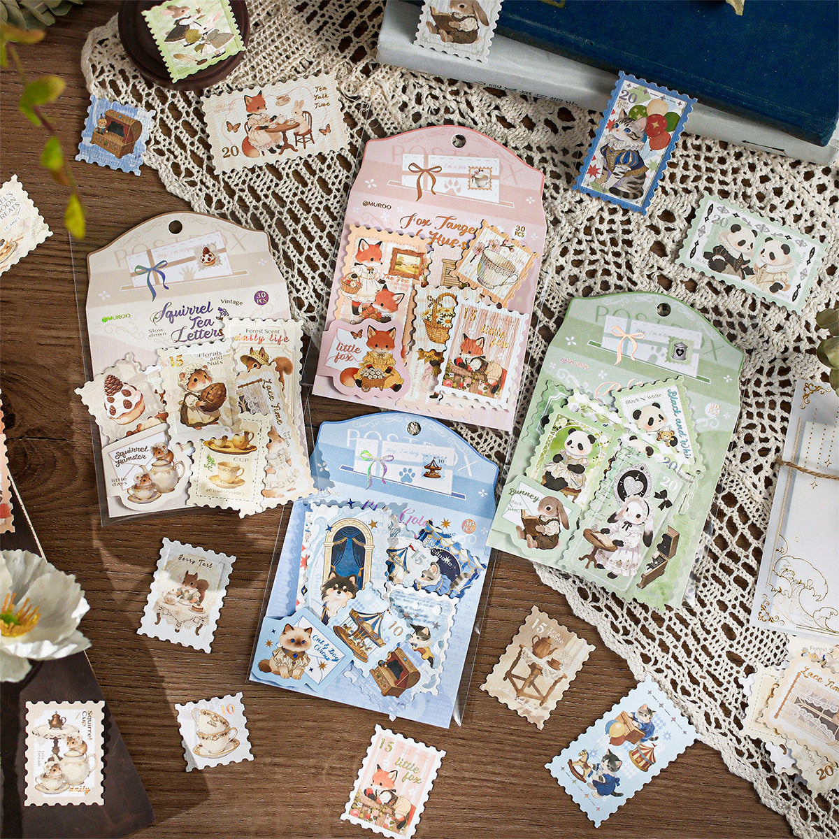 ESTAMPILLA ANIMALITOS