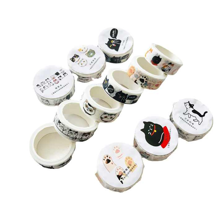 Washitape unitario gatitos-5 metros