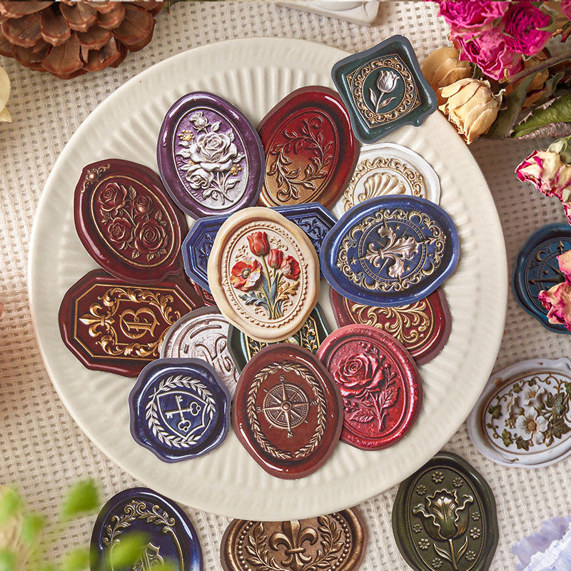Stickers collector of antiques-40 pzas