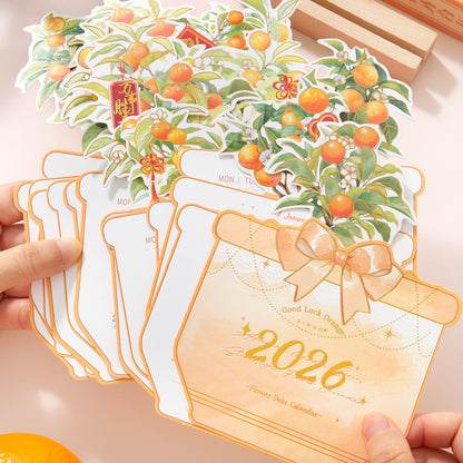 Calendario flowers 2026