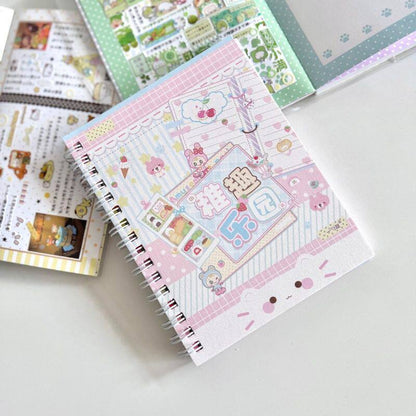 Libro de stickers cute pink-32 hojas