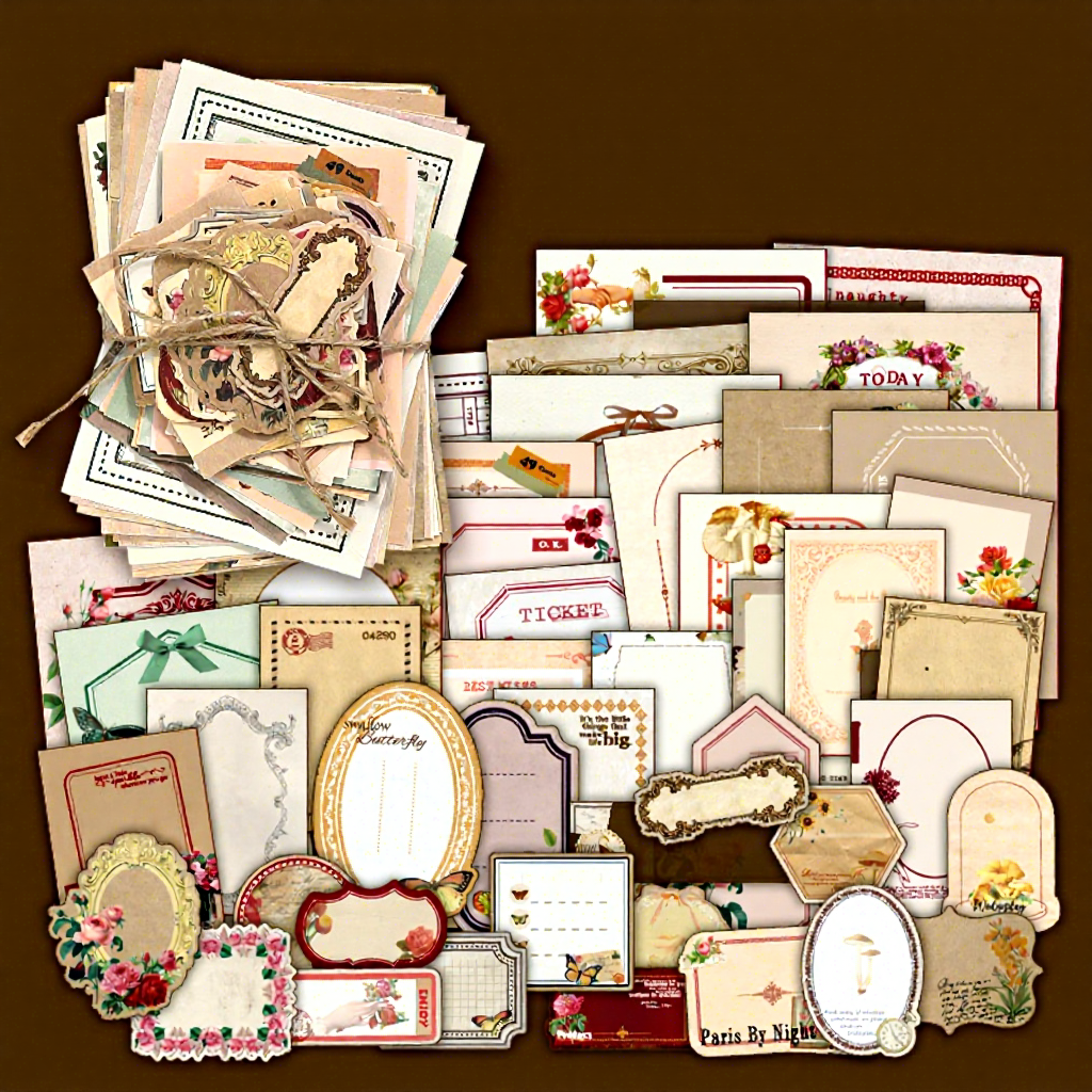 Set decopaper-100 pzas
