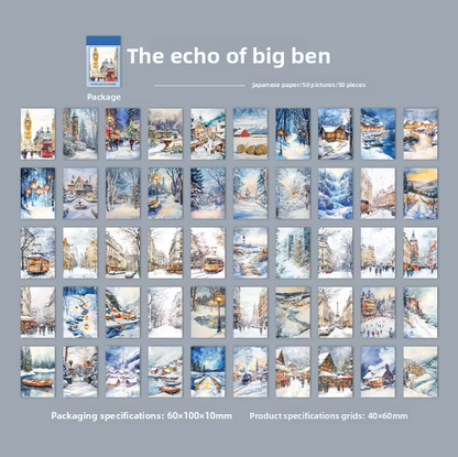 Mini libritos de stickers-50 hojas