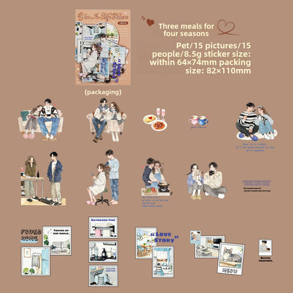 Stickers you in my future-15 pzas