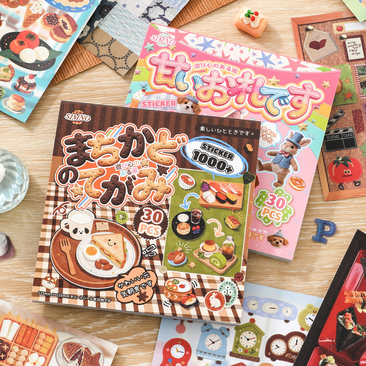 Libro de stickers happy day-30 pzas