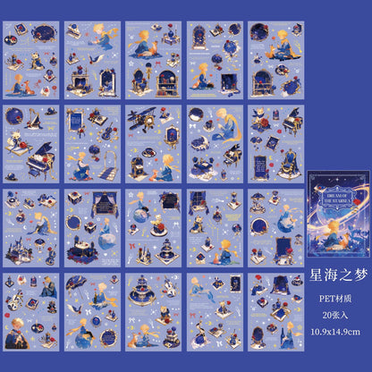 Libro de stickers "El Principito"-20 hojas