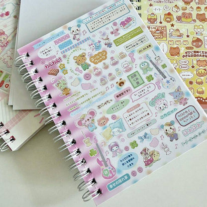 Libro de stickers cute pink-32 hojas