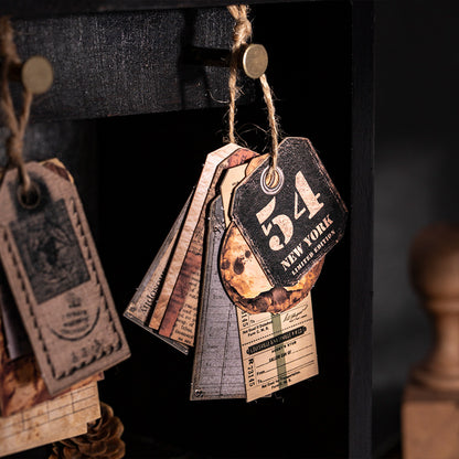 Stickers tag vintage-15 pzas