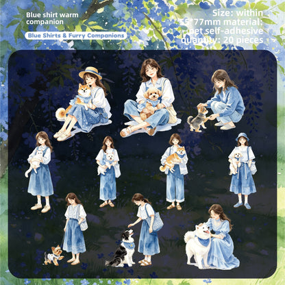 Stickers collect cuties-20 pzas