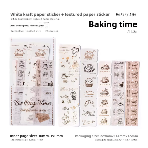 Stickers bill favorites series-10 pzas