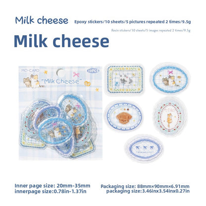 Stickers sellos de lacre 3D-10 pzas