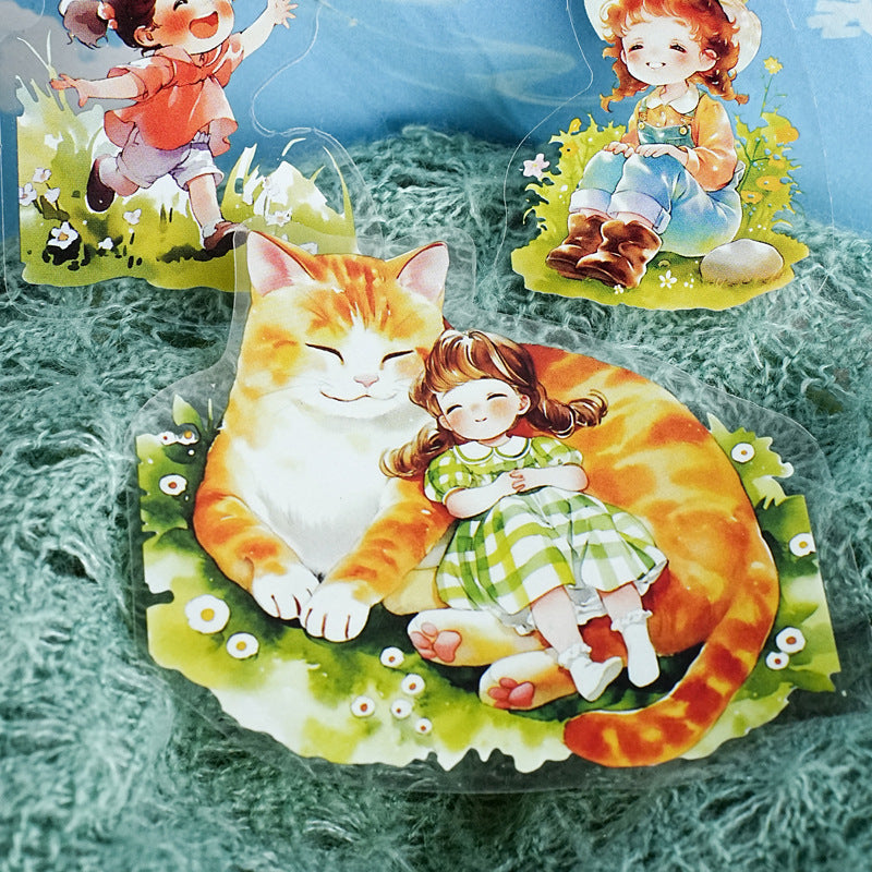 Stickers tiny tales-10 pzas