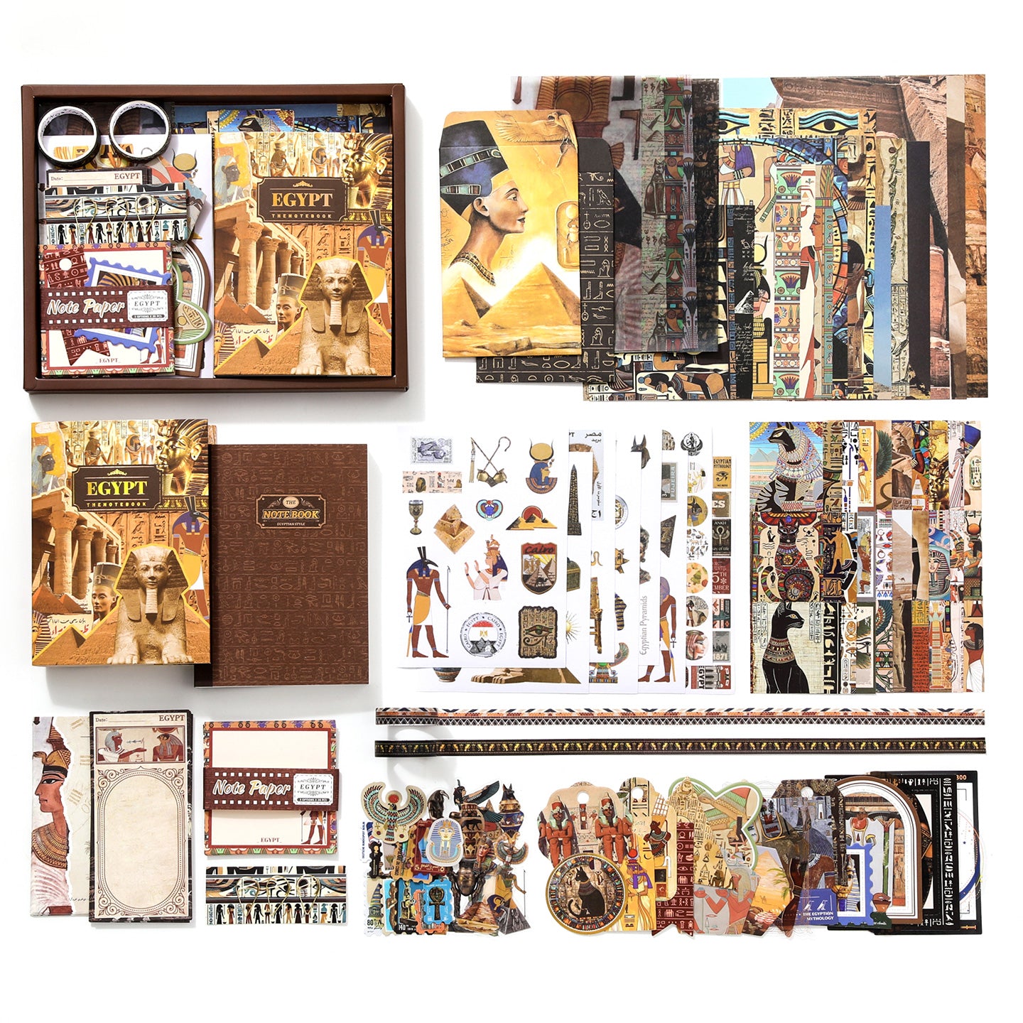 Set de papeleria Egypt-157 pzas