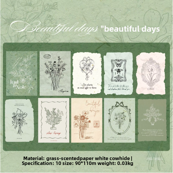 Stickers memory imprint-30 pzas