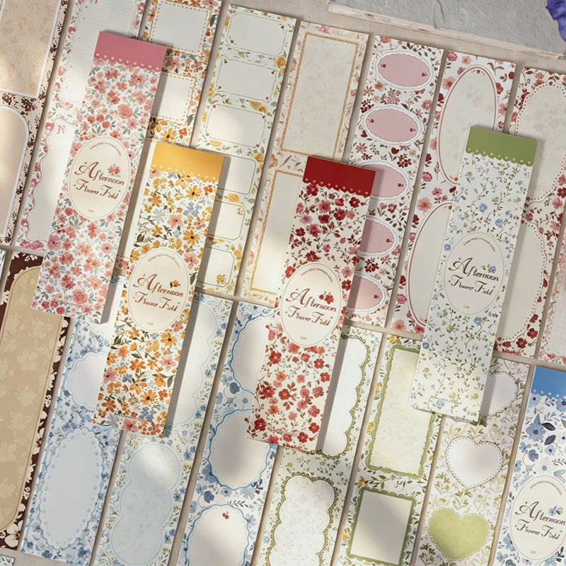 Notepad decopapel long strip-15 pzas